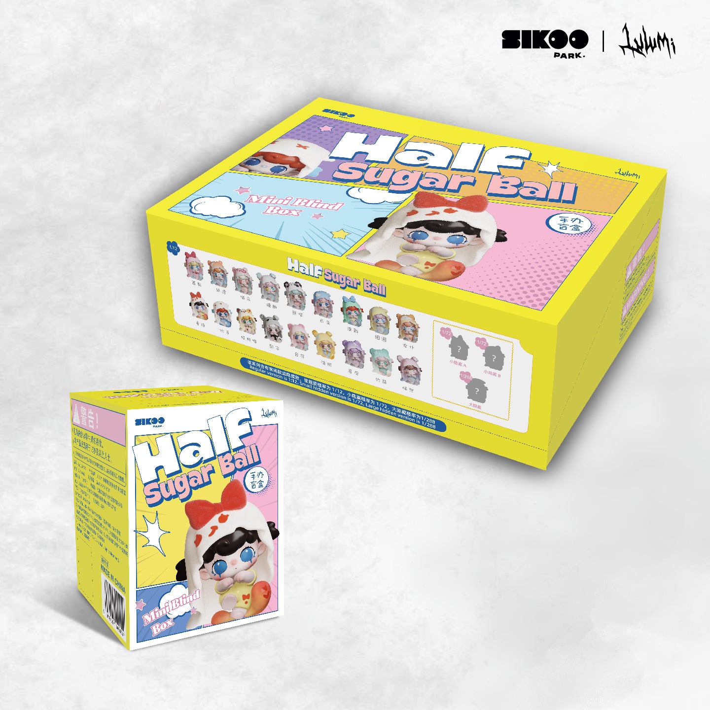 SIKOOPARK Lulumi "Half Sugar Ball" Series Mini Figure Blind Box