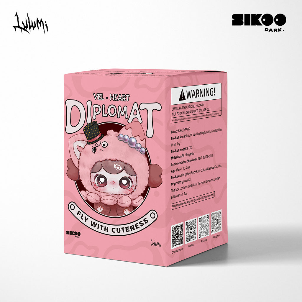 SIKOOPARK Lulumi "Vel-Heart Diplomat" Limited Edition Plush